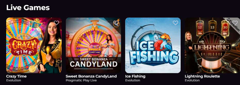 rockyspin casino live games